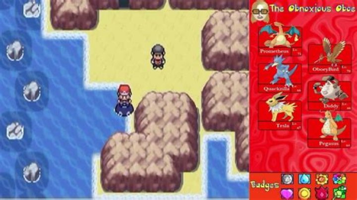What is in the altering cave in fire red?