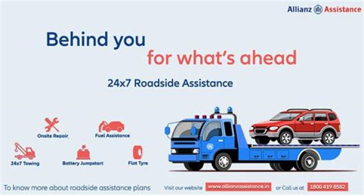 What is included in roadside assistance?
