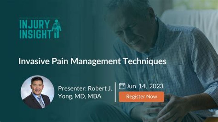 What is invasive pain management?