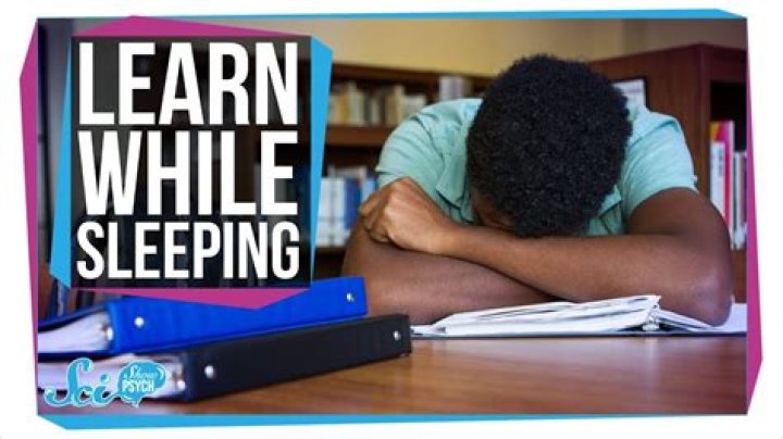 What is learning while you sleep called?