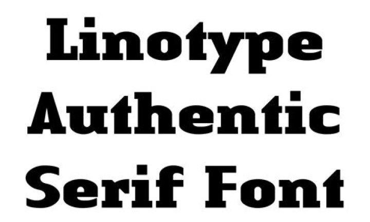 What is Linotype font?