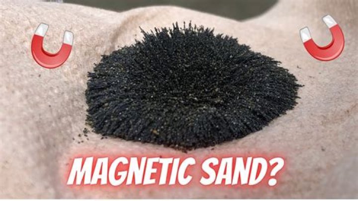 What is magnetic sand called?