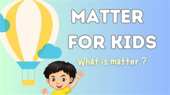 What is matter chem4kids?