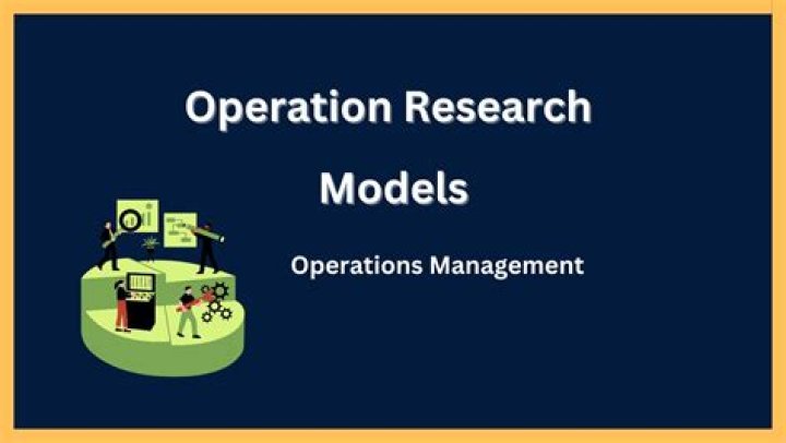 What is MBA operation research?