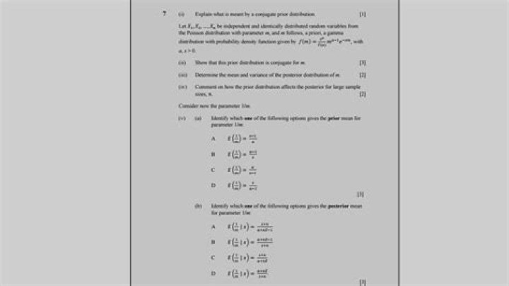 What is meant by a conjugate prior?
