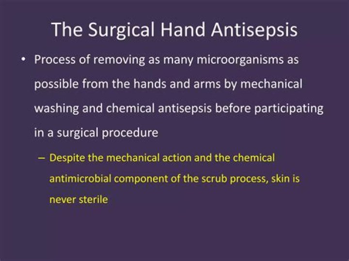 What is meant by antisepsis?