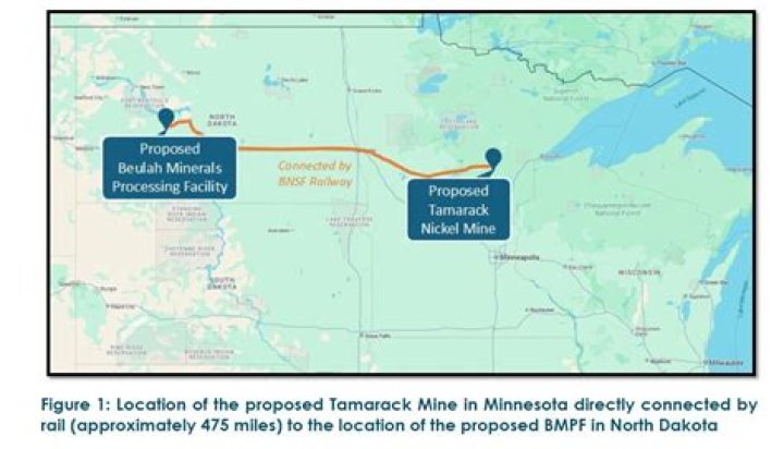 What is mined in North Dakota?