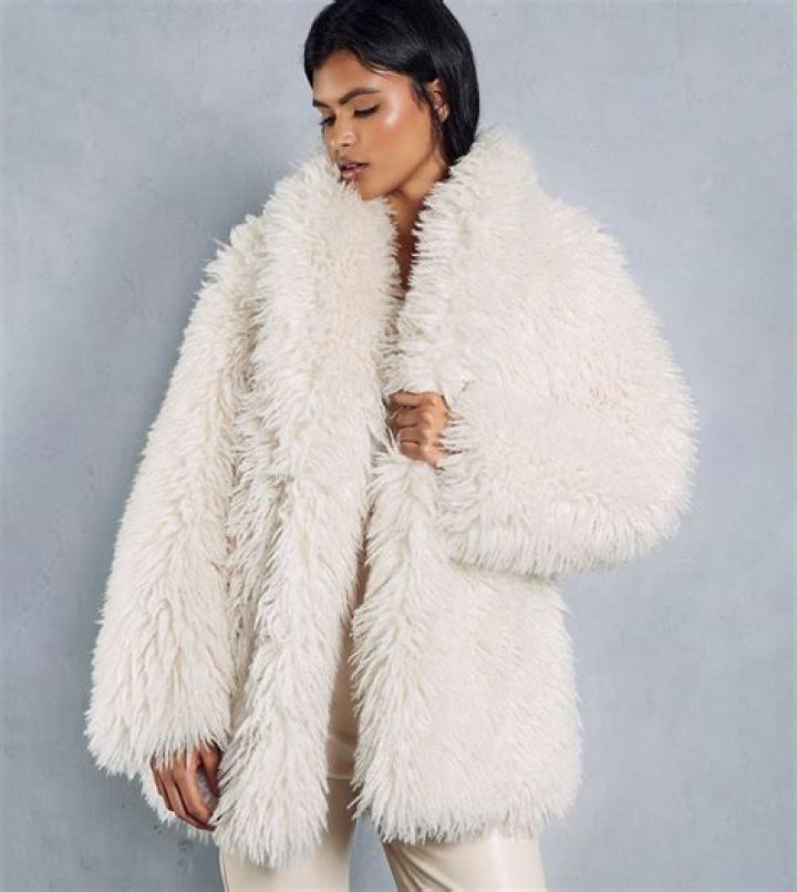 What is Mongolian faux fur made of?