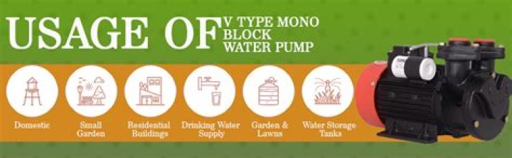 What is mono block water pump?