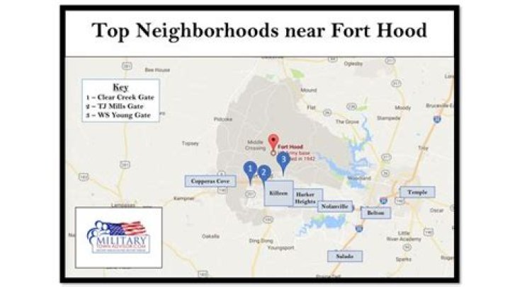 What is near Fort Hood?