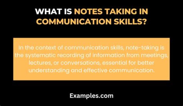 What is notes in business communication?