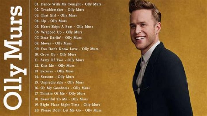 What is Olly Murs most famous song?
