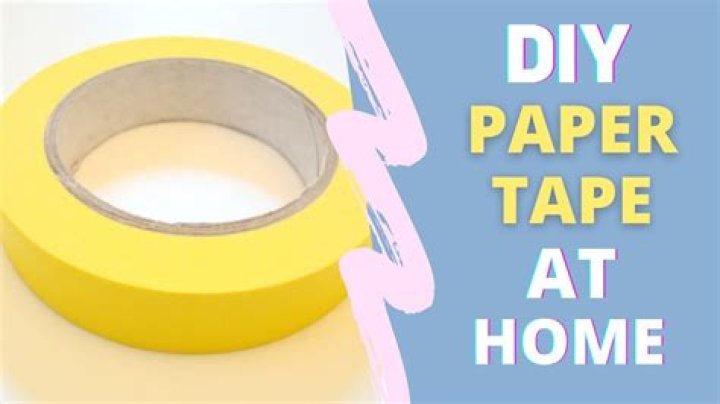What is paper tape made of?