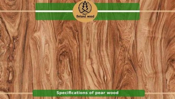 What is pear wood?