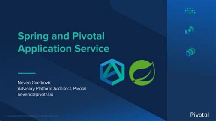What is pivotal application service?