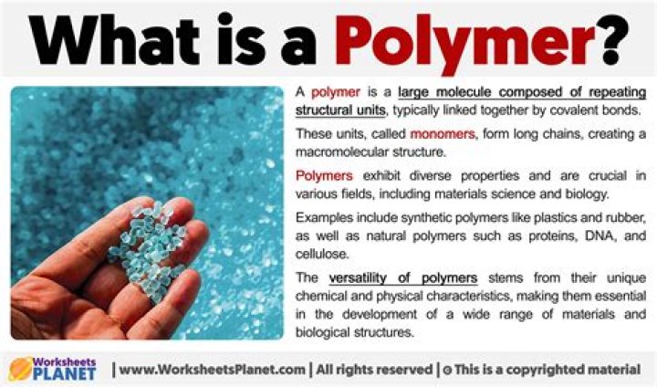 What is polymer fabric made of?