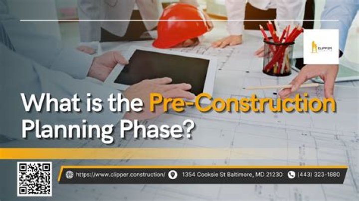 What is pre-project phase?
