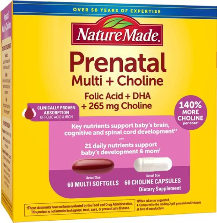 What is prenatal choline tablets?