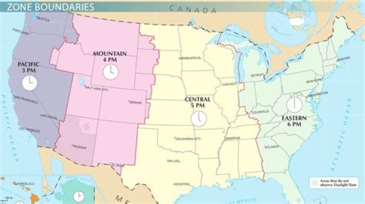 What is PT and ET time zone?