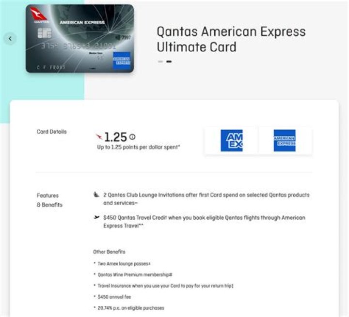 What is Qantas card companion?