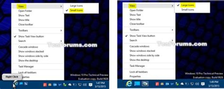 What is Quick Launch bar?