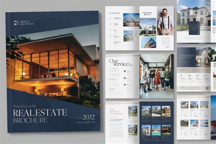 What is real estate brochures?