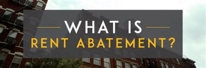 What is rent abatement Ontario?