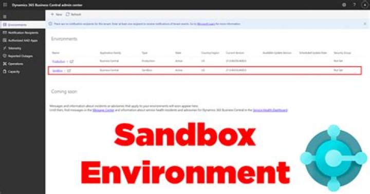 What is Sandbox d365?