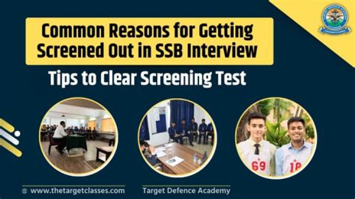 What is screen out in SSB?