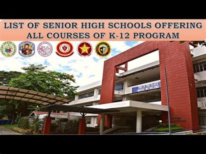 What is senior high school program in the Philippines?