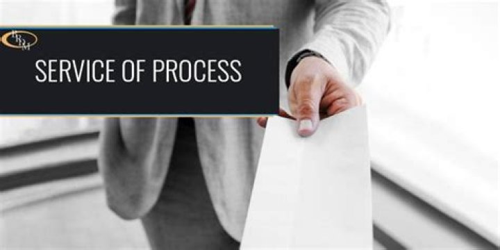 What is service of process How does it work?