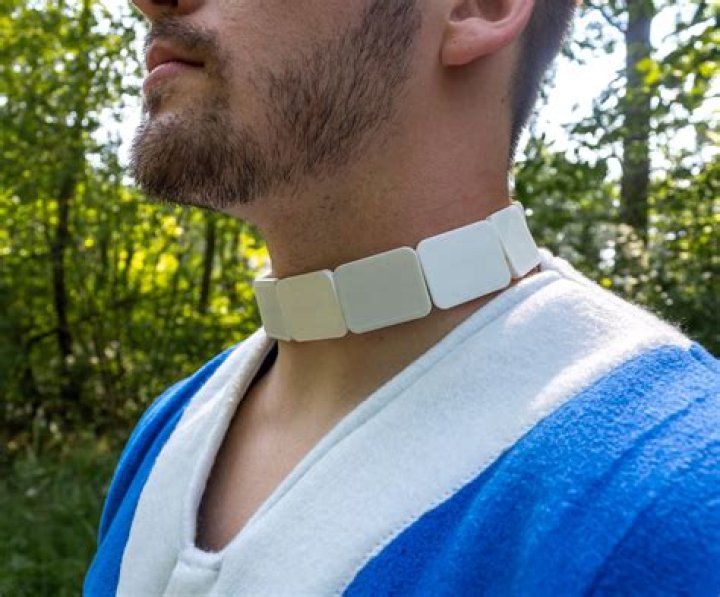 What is Sokka's necklace made of?