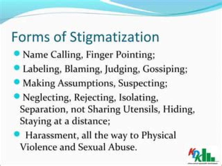 What is stigmatized language?
