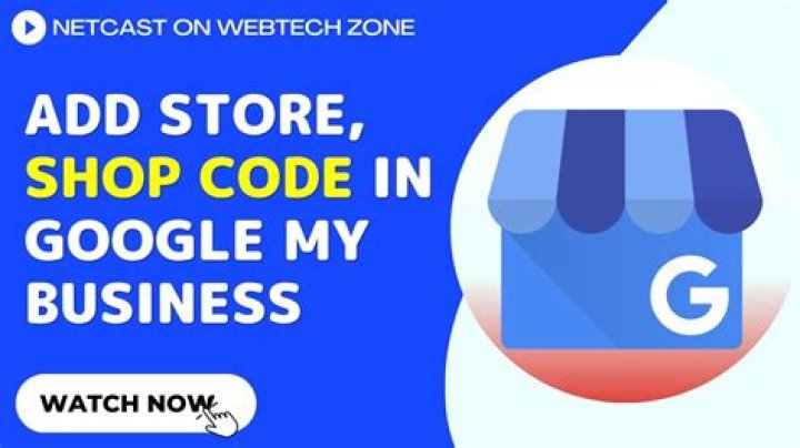 What is store code in Google my business?