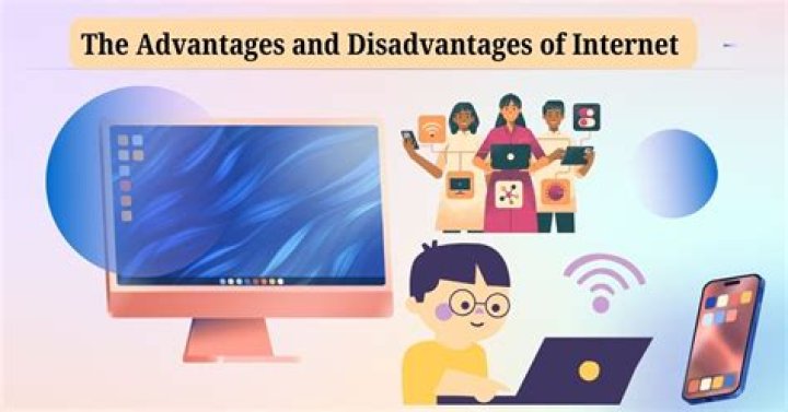 What is the advantage and disadvantage of internet for students?