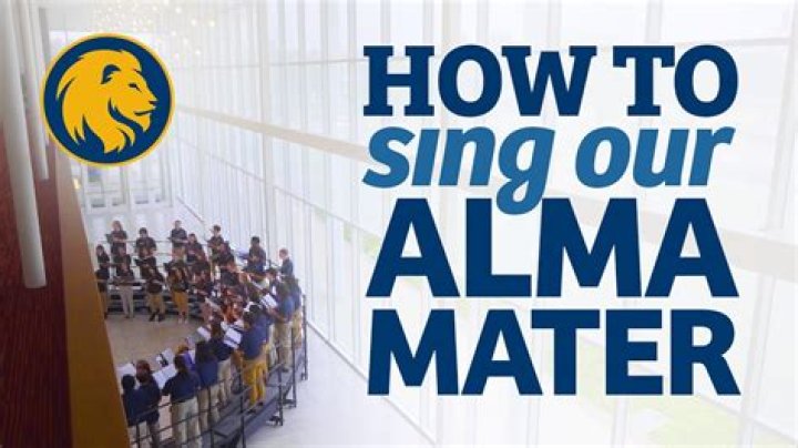 What is the alma mater song?