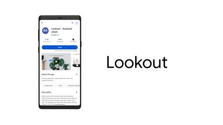 What is the app Lookout used for?