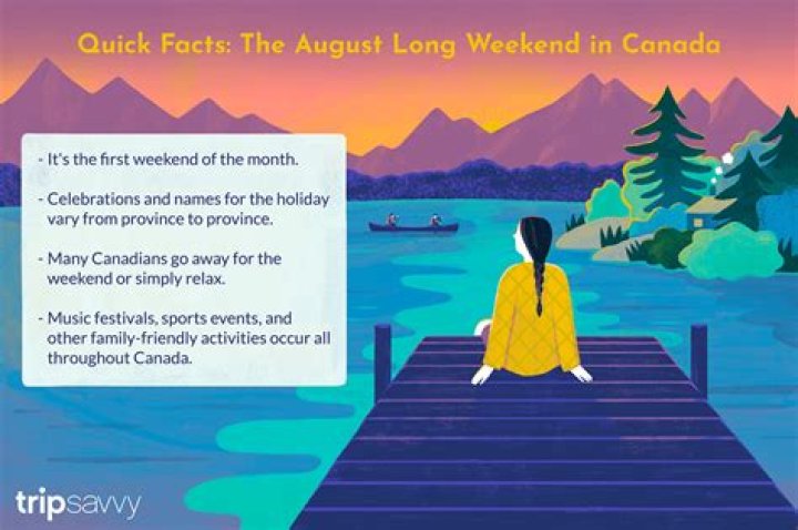 What is the August long weekend in Alberta?