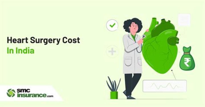 What is the average cost of heart surgery?