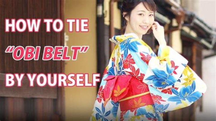What is the belt called on a kimono?