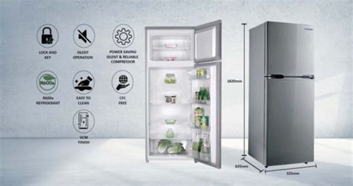 What is the benefit of double door fridge?
