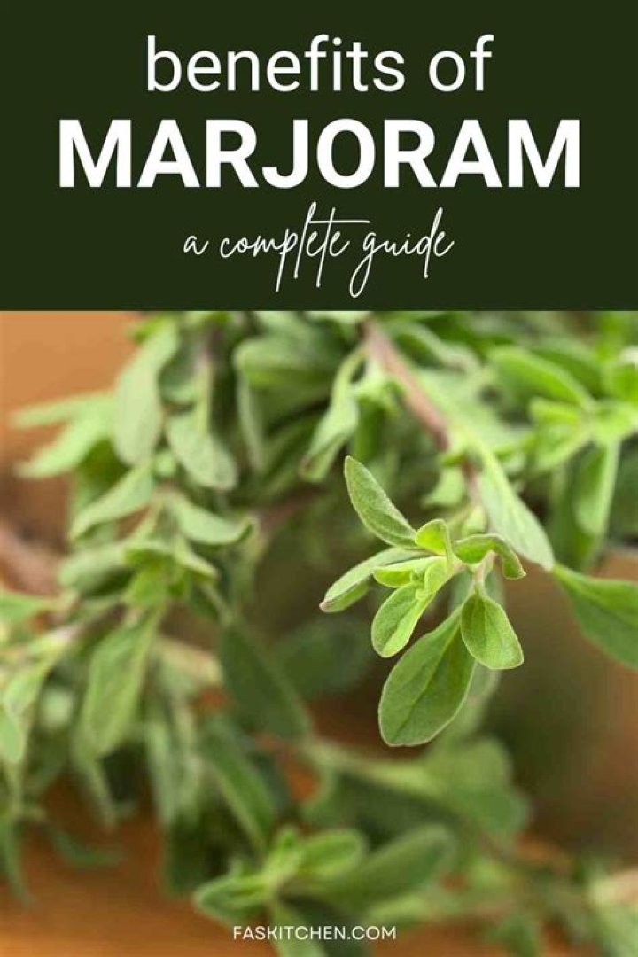 What is the benefits of marjoram?