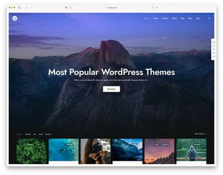 What is the best free WordPress theme for a blog?