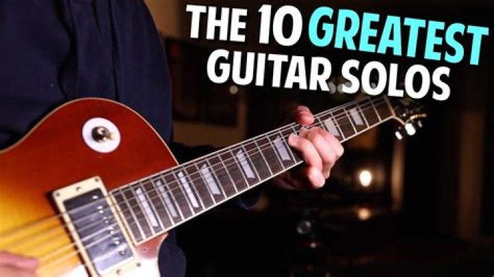 What is the best guitar solo?