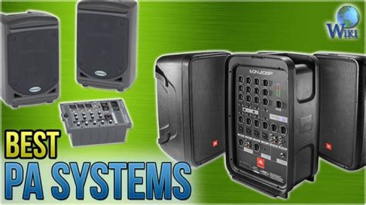 What is the best PA system to buy?