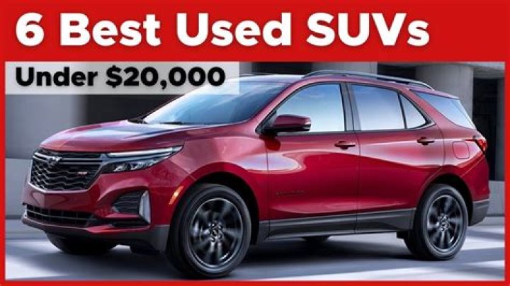 What is the best used car to buy under 20000?