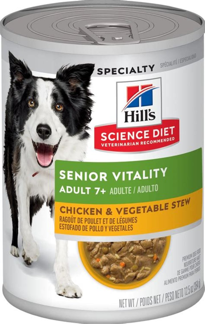 What is the best wet food for senior dogs?