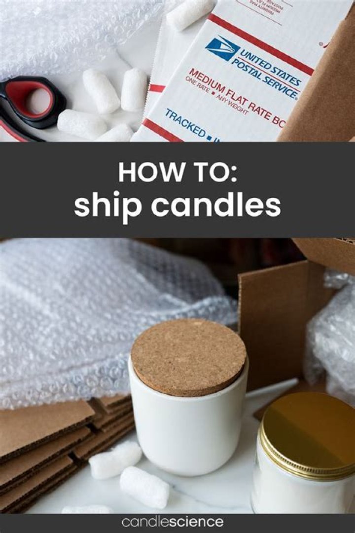 What is the cheapest way to ship candles?