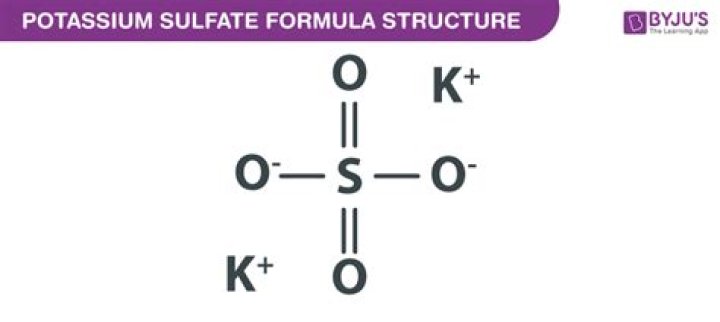 What is the chemical formula of potassium?