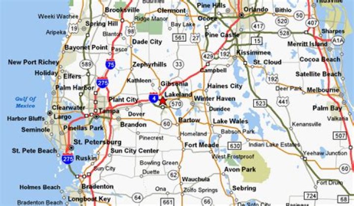 What is the closest city to Lakeland Florida?